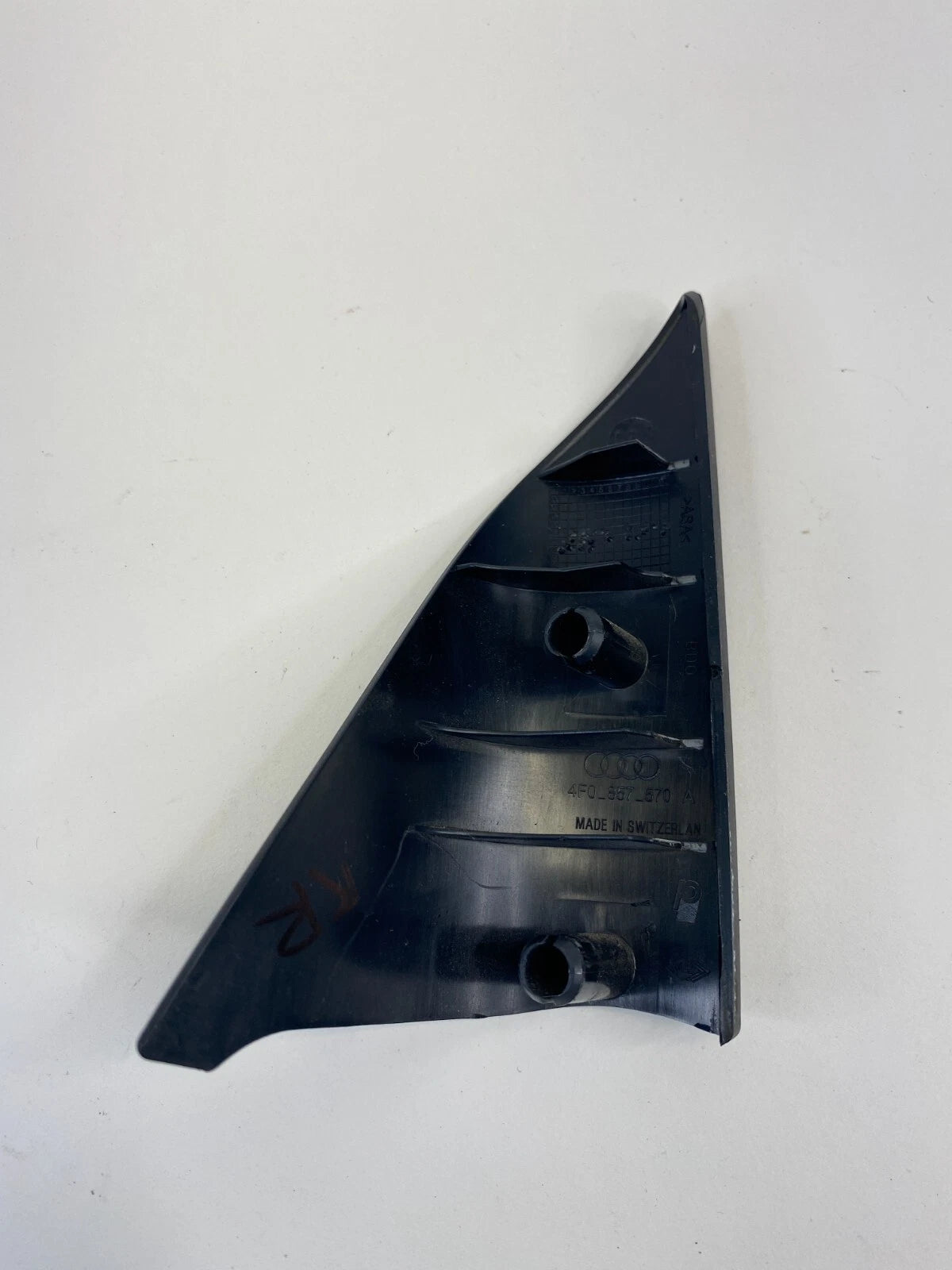 05-11 AUDI A6 QUATTRO REAR RIGHT DOOR INNER CORNER COVER TRIM PANEL GARNISH OEM