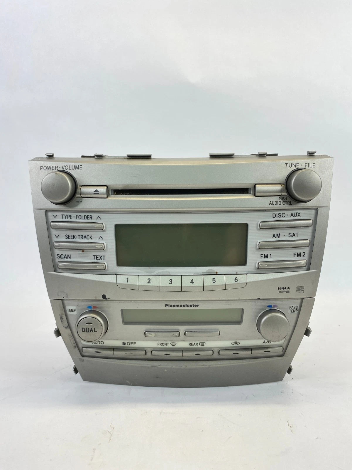 2010 2011 TOYOTA CAMRY RADIO STEREO RECEIVER WITH CLIMATE CONTROL OEM 8612006480