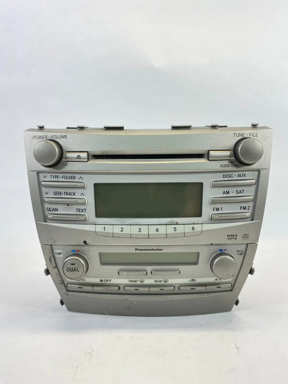 2010 2011 TOYOTA CAMRY RADIO STEREO RECEIVER WITH CLIMATE CONTROL OEM 8612006480