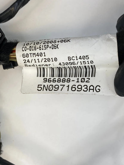 2009-2017 VOLKSWAGEN TIGUAN REAR LEFT SIDE DOOR HARNESS WIRE WIRING 5N0971693AG
