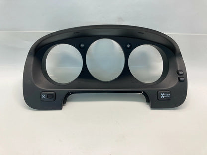 2001-2006 ACURA MDX INSTRUMENT PANEL DASH CLUSTER SPEEDOMETER BEZEL TRIM OEM