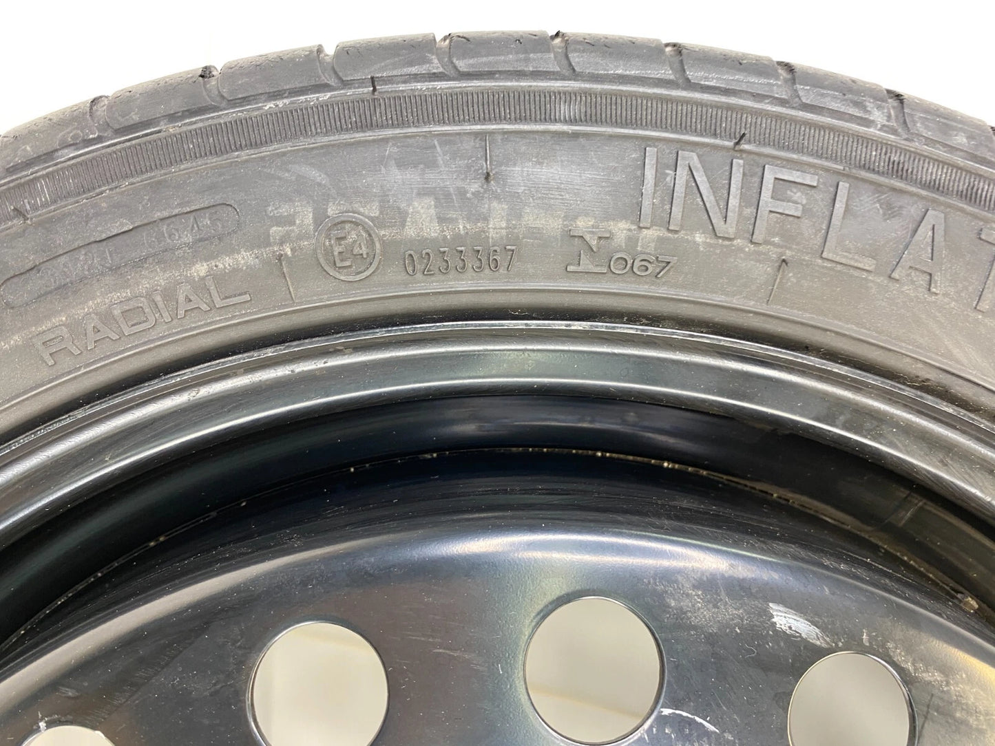 10-16 LACROSSE 11-17 REGAL 14-20 IMPALA SPARE TIRE COMPACT DONUT T125/70R17 17"