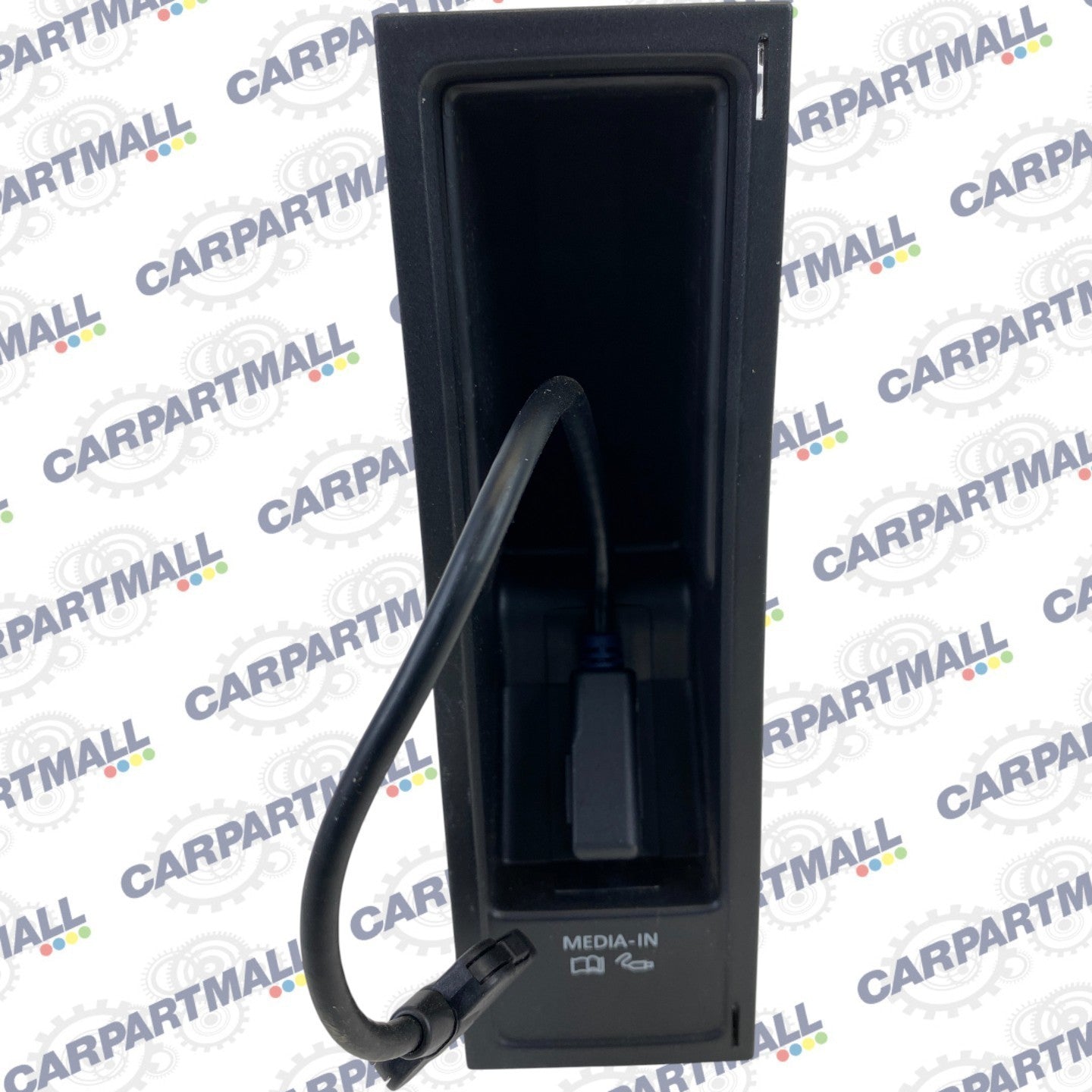 2011 Volkswagen CC Rear Multimedia Interface Socket Module Tray 5N0035342C OEM