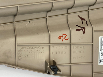 99-03 Acura TL Dash Right Passenger Instrument Access Fuse Panel Trim 77215-S0K