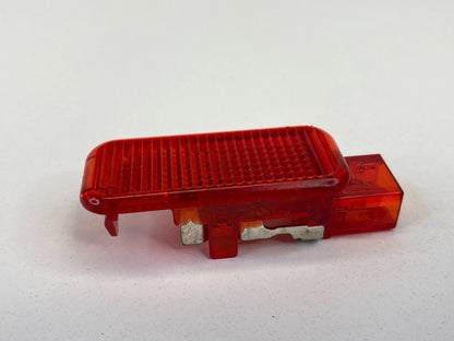 2002-2008 AUDI A4 QUATTRO REAR LEFT DOOR WARNING RED LENS COURTESY LAMP ASSY OEM
