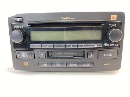 2003 2004 Toyota Sequoia Radio AM FM CD & Cassette Receiver Player 86120-0C111