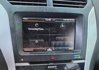 2011-2013 FORD EXPLORER DASH RADIO INFORMATION INFO DISPLAY SCREEN BB5T-18B955AH