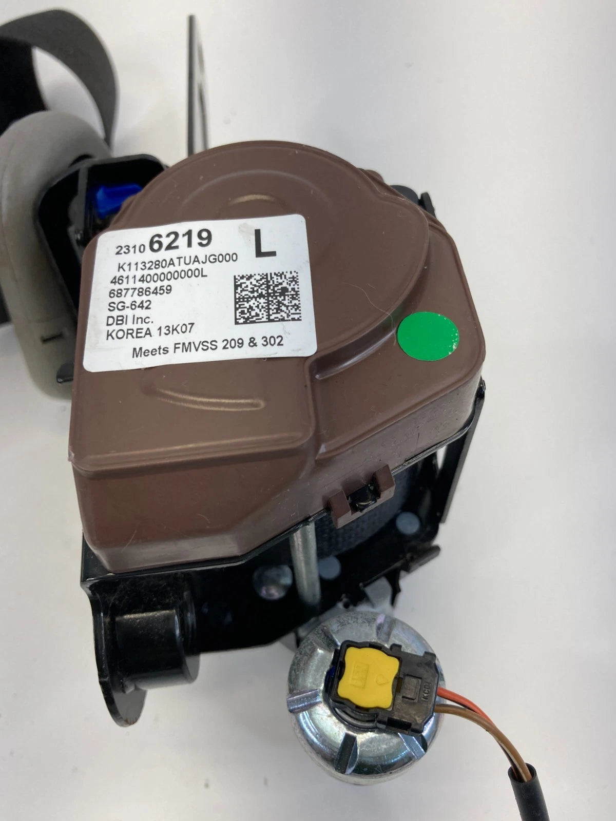 2012-2015 CHEVROLET CAPTIVA SPORT FRONT LEFT SIDE SEAT BELT RETRACTOR 23106219