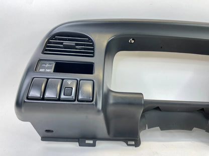 98-02 ISUZU TROOPER INSTRUMENT PANEL CLUSTER DASH BEZEL HAZARD SWITCH BLACK OEM