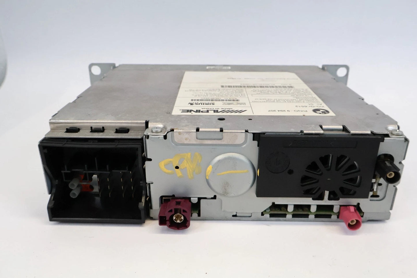 2011-2016 BWM 528I AM/FM RADIO SATELLITE RECEIVER CD PLAYER SIRIUS 9-294-207 OEM