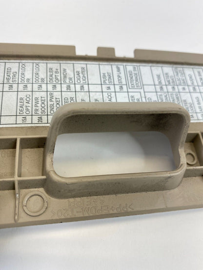 2013-2015 Nissan Altima Dash Fuse Relay Box Door Lid Cover Trim 24313-9HM0A OEM