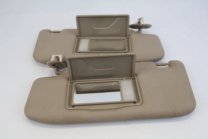 2010-2013 SUZUKI KIZASHI ROOF SUNVISOR SUN VISOR SHADE W/ MIRROR PAIR SET OEM