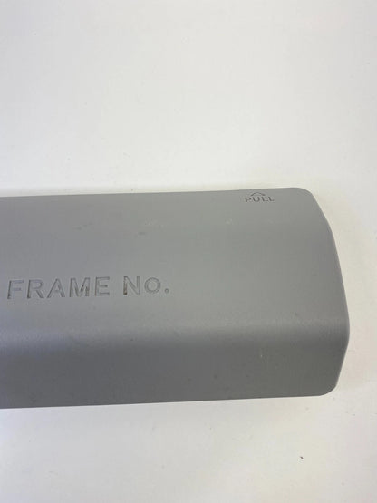 2006-2012 TOYOTA RAV4 RAV-4 FLOOR PANEL FRAME NUMBER CAUTION COVER 58569-42020