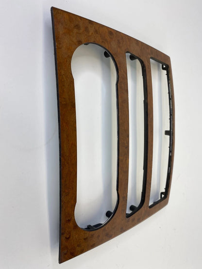 2006-2011 MERCEDES ML 350 ML350 LOWER DASH RADIO BEZEL TRIM PANEL COVER WOOD OEM