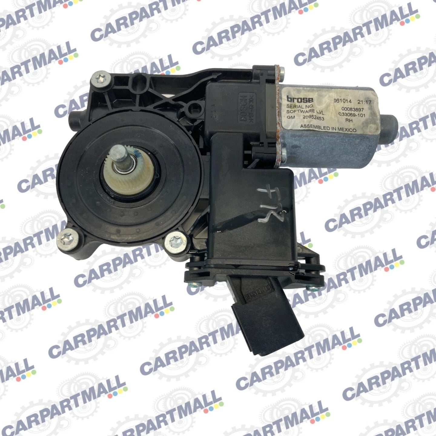 11-17 BUICK REGAL FRONT RIGHT PASSENGER SIDE DOOR POWER WINDOW MOTOR 20952453