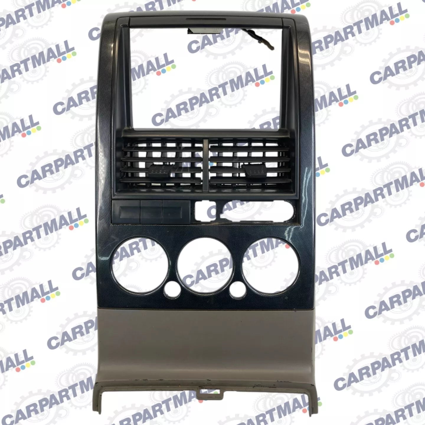 06-10 FORD EXPLORER RADIO CLIMATE CONTROL TRIM BEZEL W/ AIR VENT 6L24-7804302-B