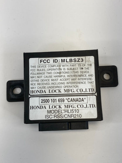 96-01 Acura RL Anti Theft Keyless Entry Computer Control Module 39730-SX0-G01