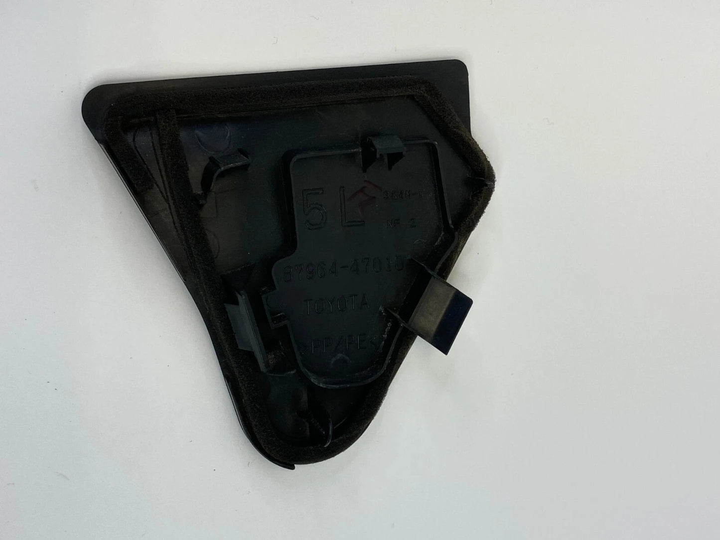 10-15 TOYOTA PRIUS FRONT LEFT DOOR INNER MIRROR CORNER LOCK STRIKER COVER OEM