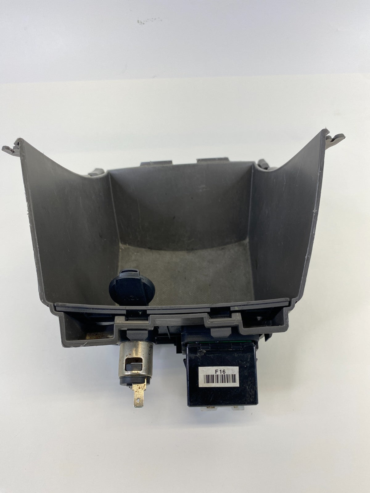 2012-2017 Hyundai Accen Center Console Floor Tray W/ Power Outlet & USB Port