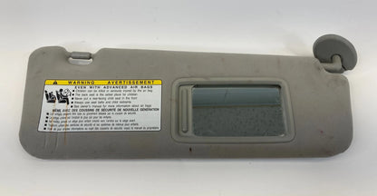 2007-2012 LEXUS ES350 FRONT RIGHT PASSENGER SIDE SUNVISOR SUN VISOR SHADE OEM