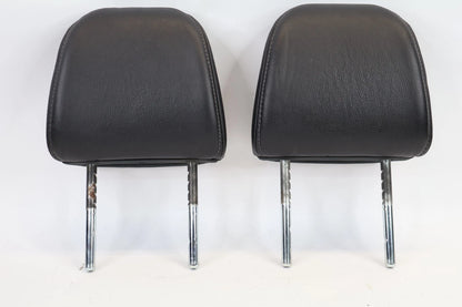 2016-2022 HONDA PILOT FRONT LEFT RIGHT SEAT HEADRESTS PAIR BLACK LEATHER OEM