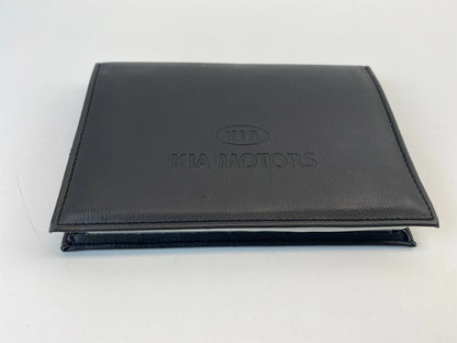 2005 KIA AMANTI 3.5L V6 A/T SEDAN OWNER'S MANUAL WARRANTY GUIDE BOOK W/ CASE OEM