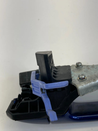 2010-2015 TOYOTA PRIUS REAR LEFT SIDE EXTERIOR OUTER DOOR HANDLE BLUE OEM