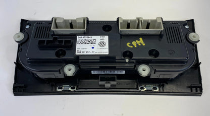 2013 2014 VOLKSWAGEN CC HVAC HEATER TEMPERATURE CLIMATE CONTROL 5HB-011-257 OEM
