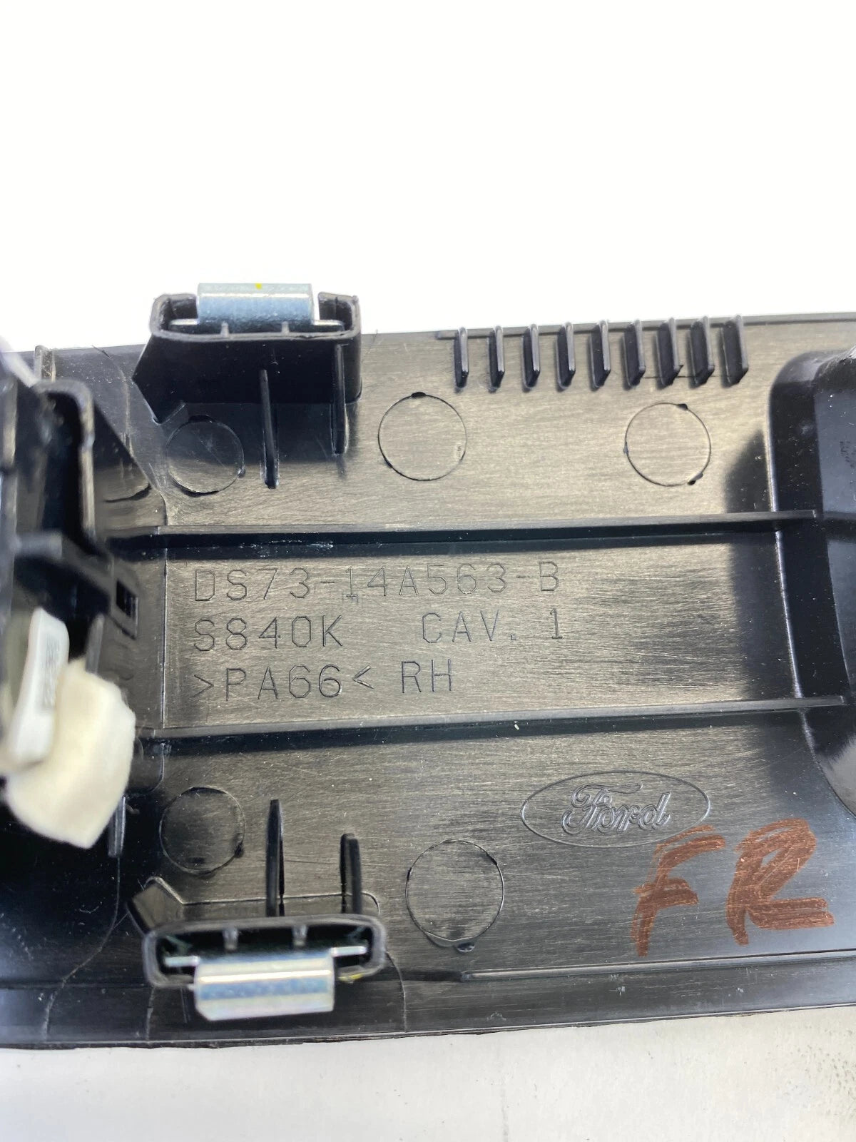 2013-2020 FORD FUSION FR DOOR WINDOW SWITCH BEZEL ASSEMBLY OEM DS73-14A563-B