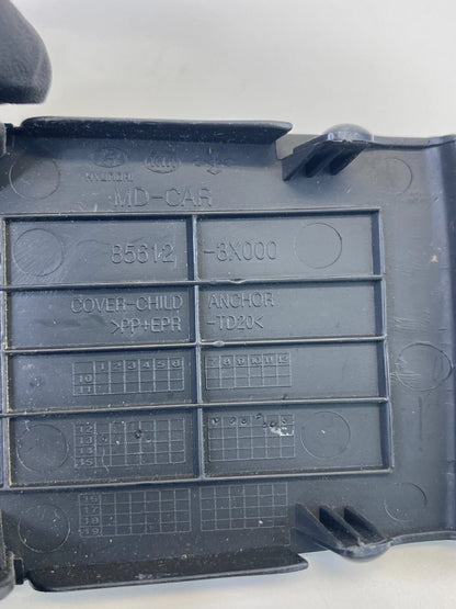 11 12 13 HYUNDAI ELANTRA REAR SEAT ANCHOR CHILD PLATE COVER TRIM 85612-3X000 OEM