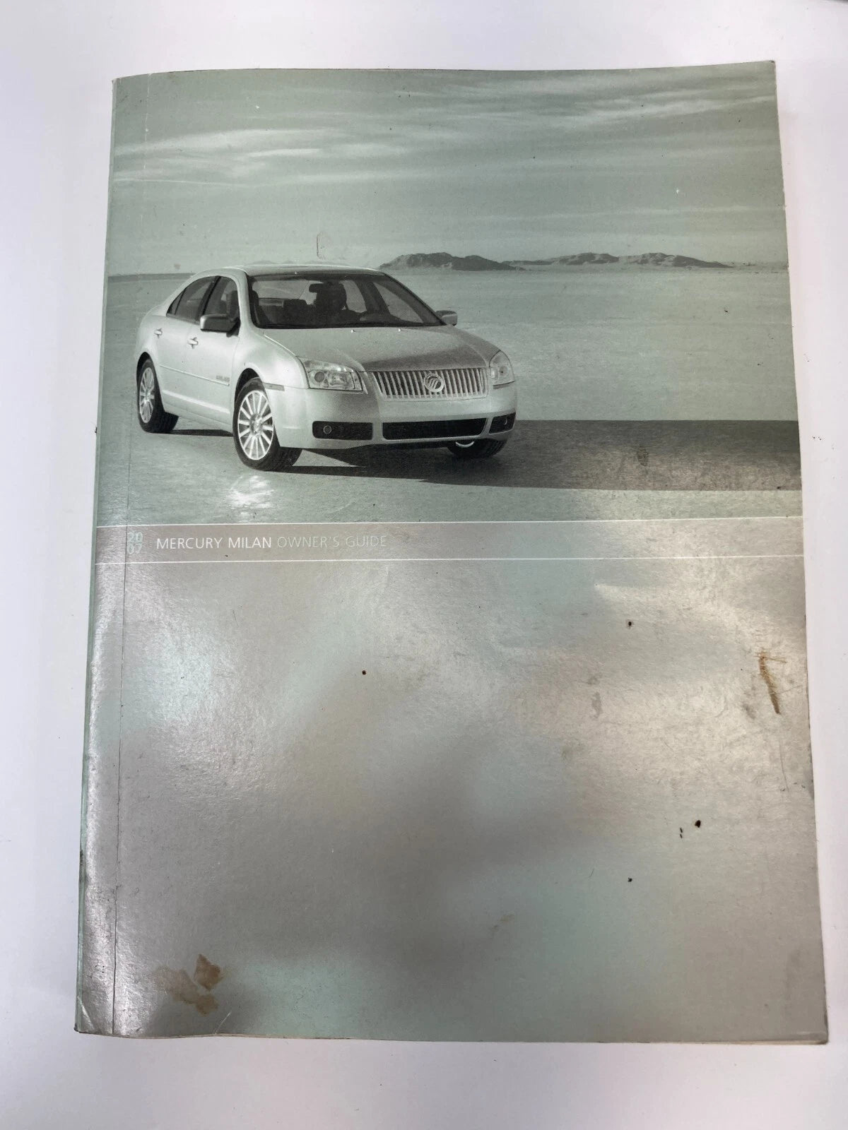 2007 MERCURY MILAN OWNERS MANUAL QUICK REFERENCE GUIDE WARRANTY SET W/ CASE OEM