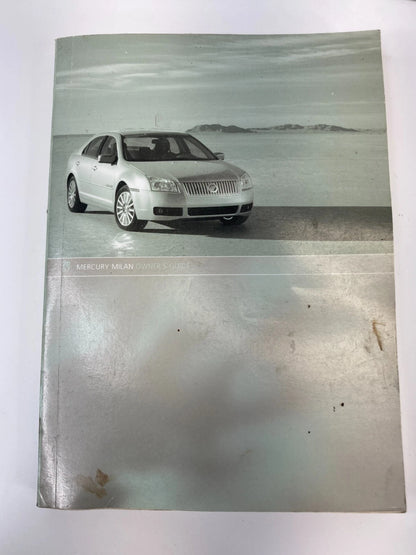 2007 MERCURY MILAN OWNERS MANUAL QUICK REFERENCE GUIDE WARRANTY SET W/ CASE OEM