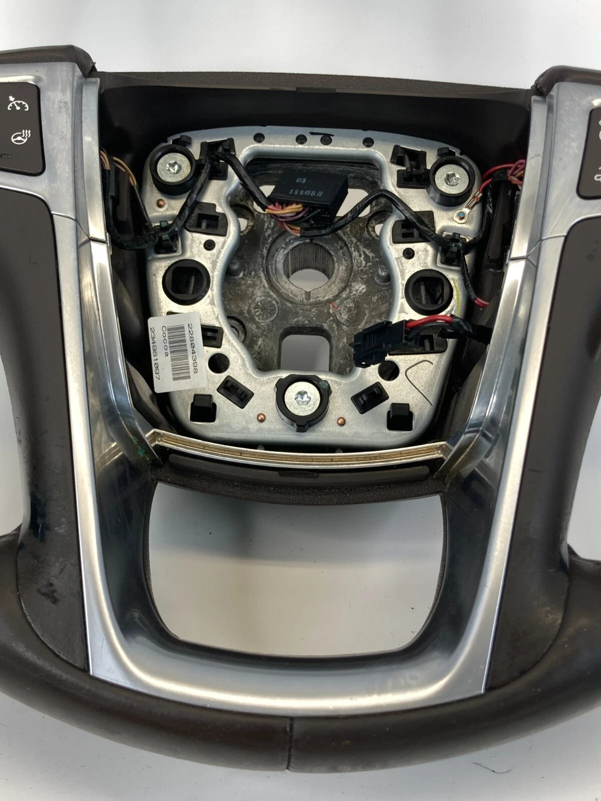 2011-2013 BUICK REGAL STEERING WHEEL W/ AUDIO & CRUISE CONTROL SWITCH 22804398