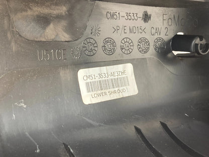12-18 FORD FOCUS UPPER LOWER STEERING COLUMN COVER SHROUD OEM CM51-3533-AE3ZHE