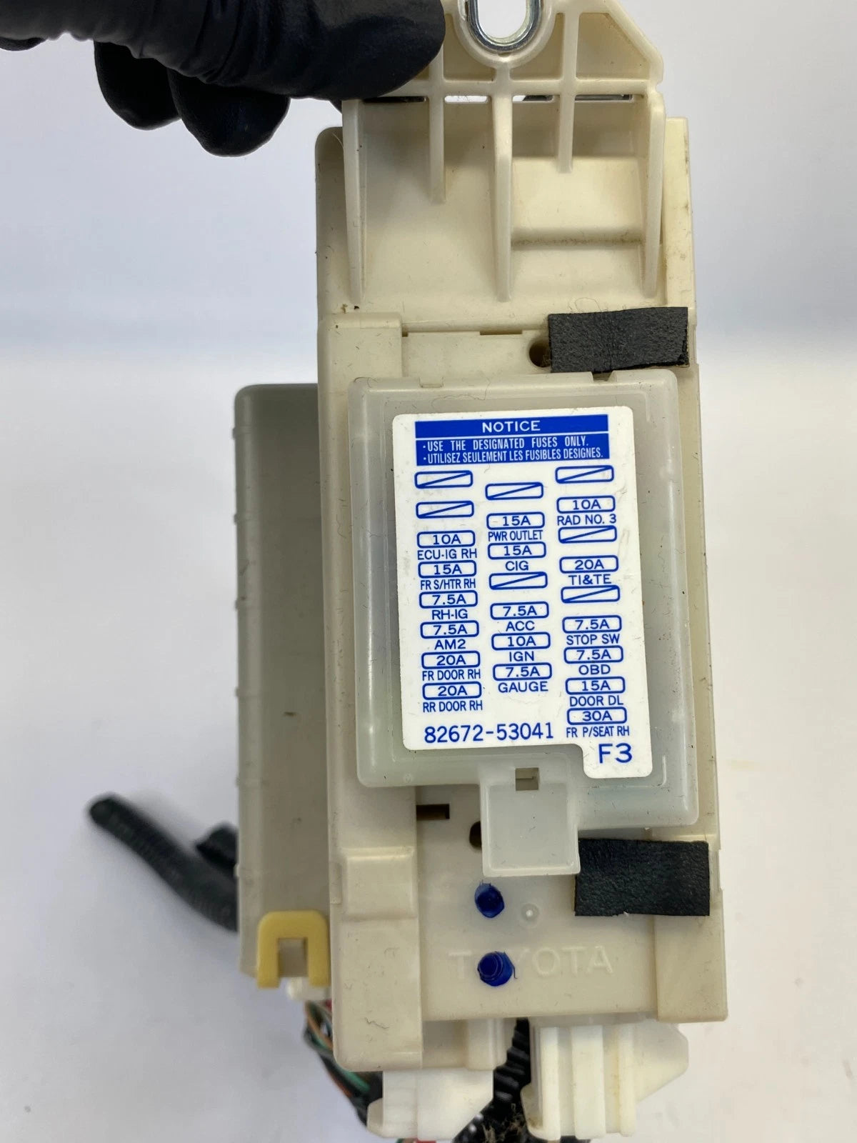 2010-2013 LEXUS IS250 IS350 2.5L RIGHT FUSE BOX RELAY JUNCTION 82730-53B70 OEM