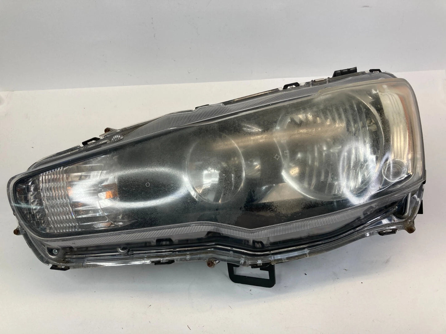 2008-2015 MITSUBISHI LANCER FRONT LEFT DRIVER HEADLIGHT HEADLAMP HALOGEN OEM