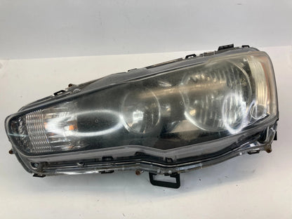 2008-2015 MITSUBISHI LANCER FRONT LEFT DRIVER HEADLIGHT HEADLAMP HALOGEN OEM