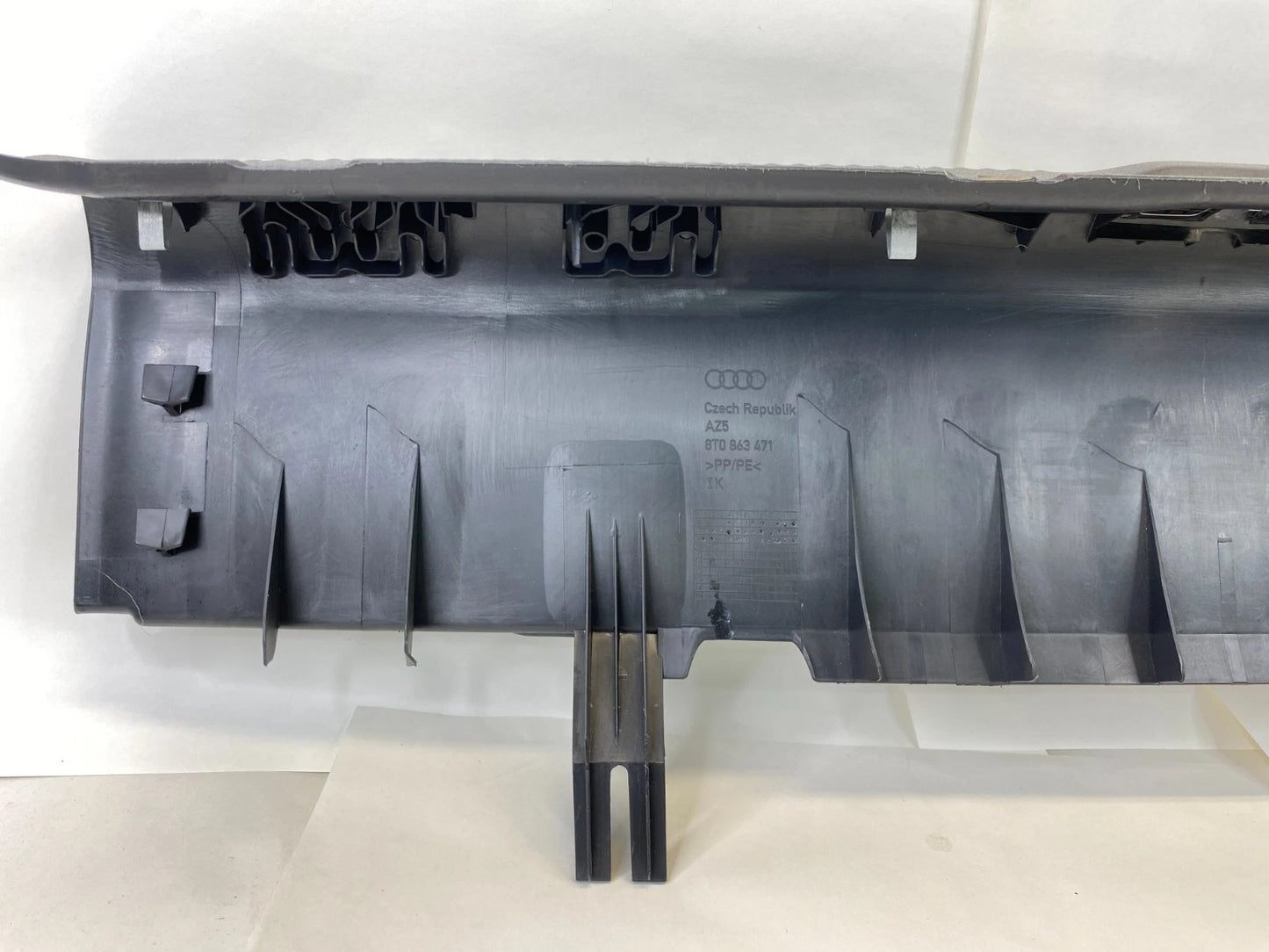 2008-2017 AUDI A5 QUATTRO REAR TRUNK SILL SCUFF PLATE TRIM PANEL 8T0-863-471 OEM