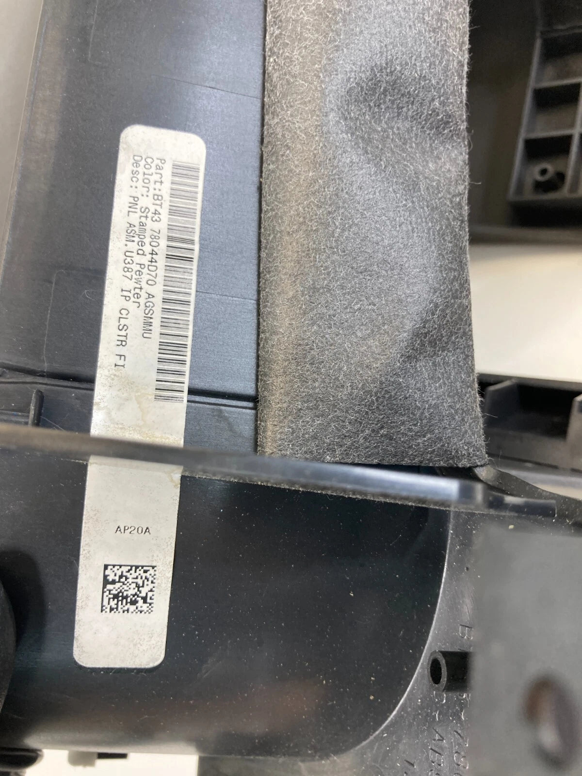 2011-2014 FORD EDGE STEERING COLUMN UPPER & LOWER TRIM COVER BT43-3K512-AAW