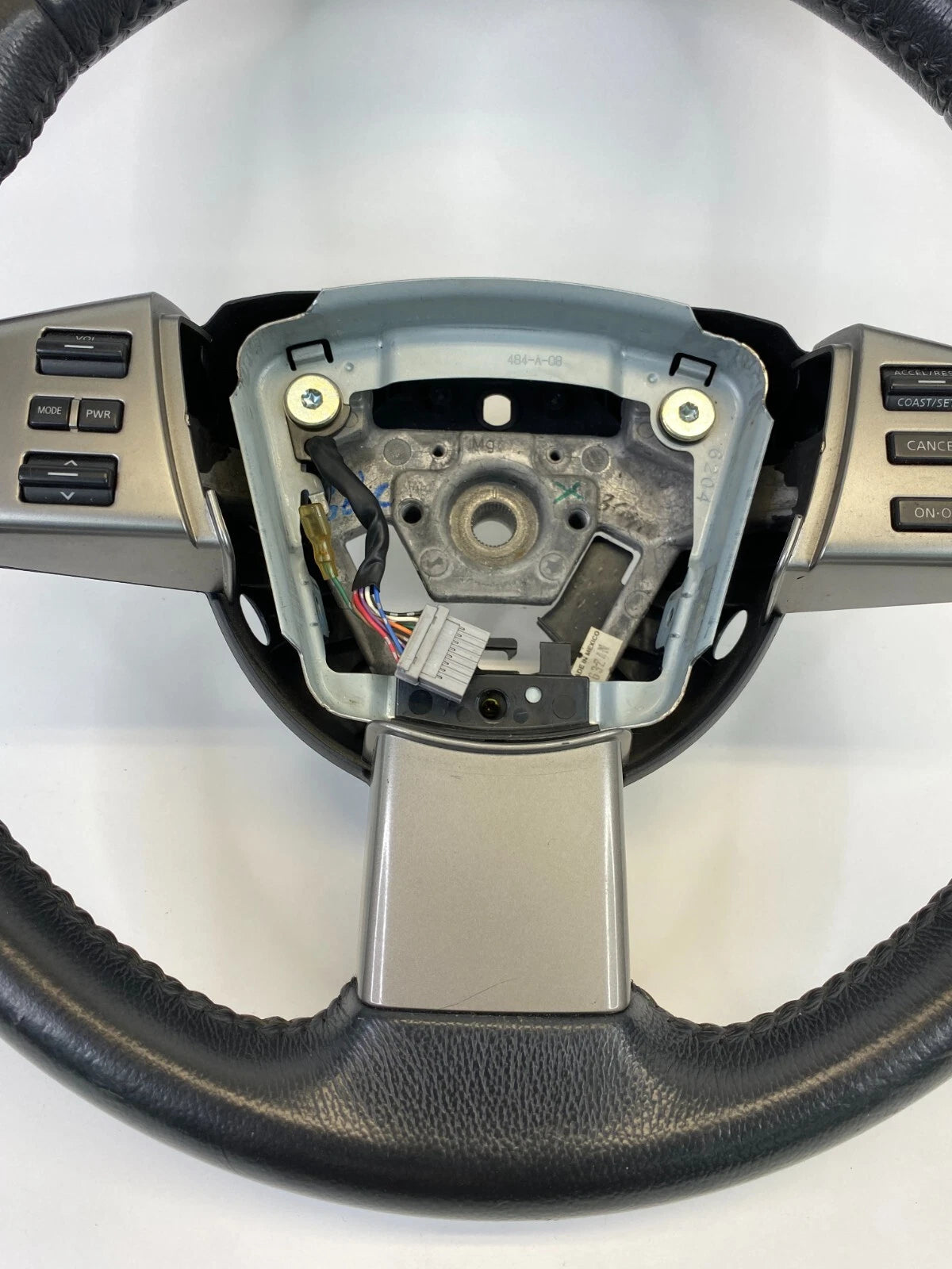 2006 NISSAN MAXIMA STEERING WHEEL W/ AUDIO & CRUISE CONTROL SWITCH 48430-ZK00C