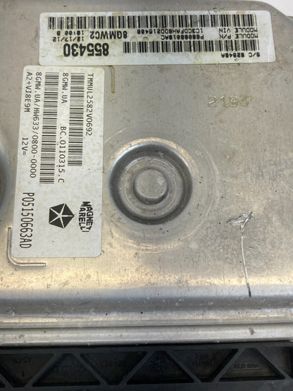 2013 Dodge Dart 1.4L L4 A/T Engine Computer Control Module ECM ECU 05150663AD