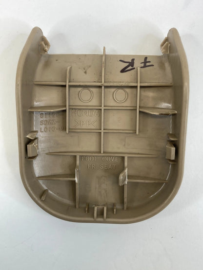 04-07 HONDA ACCORD SEDAN FRONT RIGHT SEAT FOOT TRACK COVER TRIM 81195SDAZL010M1