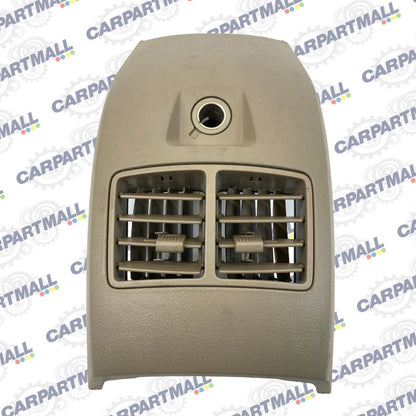 2007-2010 LINCOLN MKX FORD EDGE REAR CENTER CONSOLE PANEL COVER TRIM AIR VENT