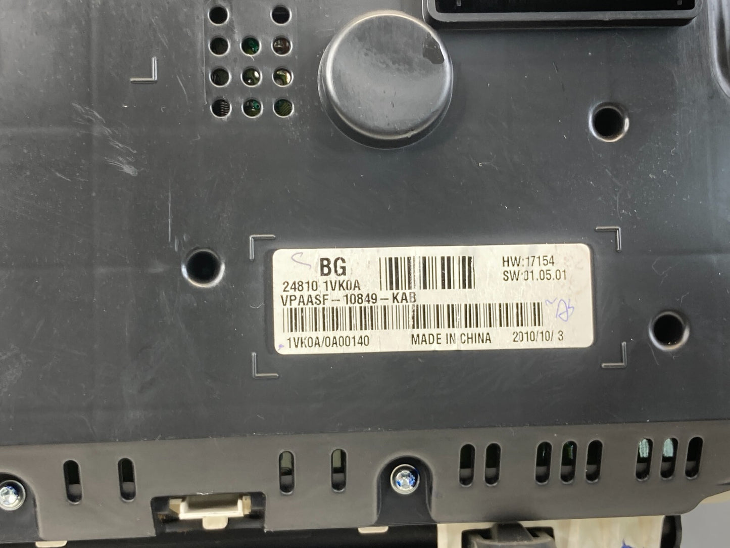 11-13 Nissan Rogue Instrument Cluster Speedometer Gauges UNK Miles 24810-1VK0A