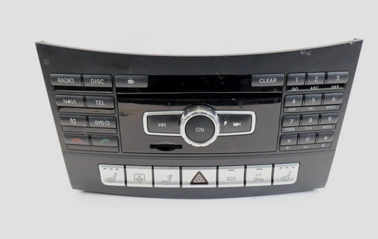 14 15 MERCEDES-BENZ E350 RADIO NAVIGATION HEAD UNIT CD PLAYER A2129006723 OEM