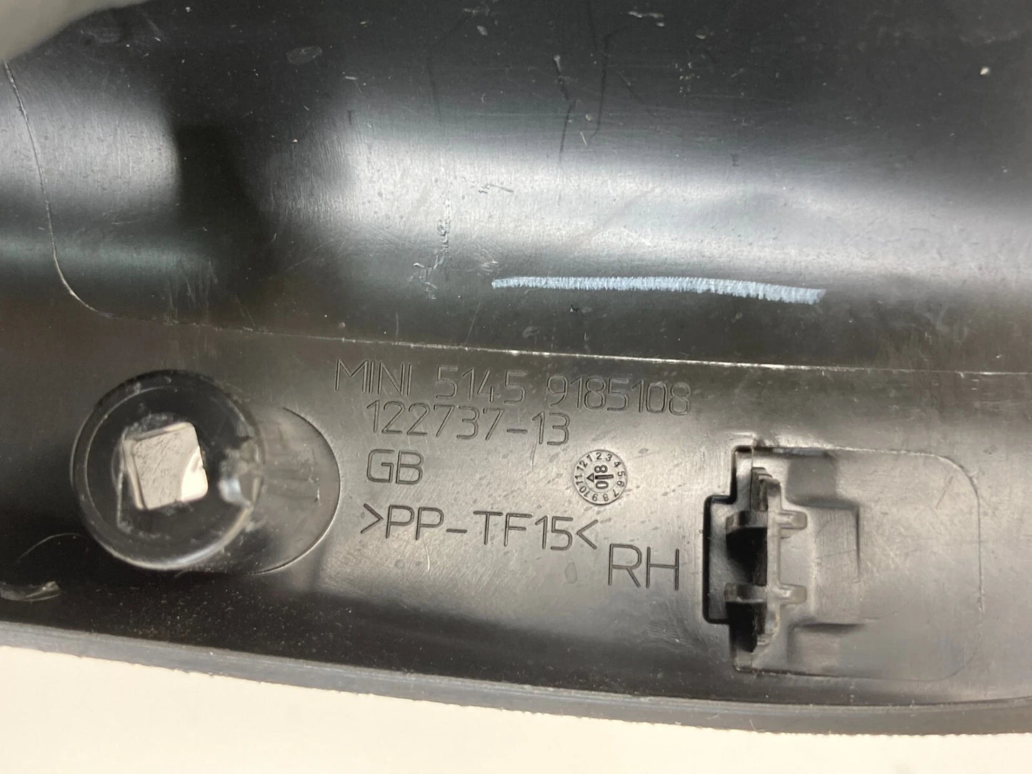 2007-2014 MINI COOPER RIGHT STEERING COLUMN TRIM PANEL COVER 51459185108 OEM