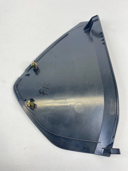 2003-2009 MERCEDES-BENZ E320 BLACK RIGHT PASSENGER DASH BEZEL END CAP 2116800478
