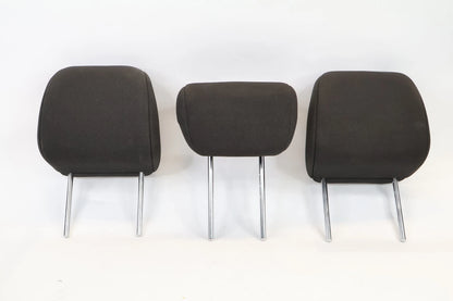 2010-2013 KIA SOUL REAR SEAT HEADREST SET OF 3 CLOTH BACK HEAD RESTS OEM FACTORY