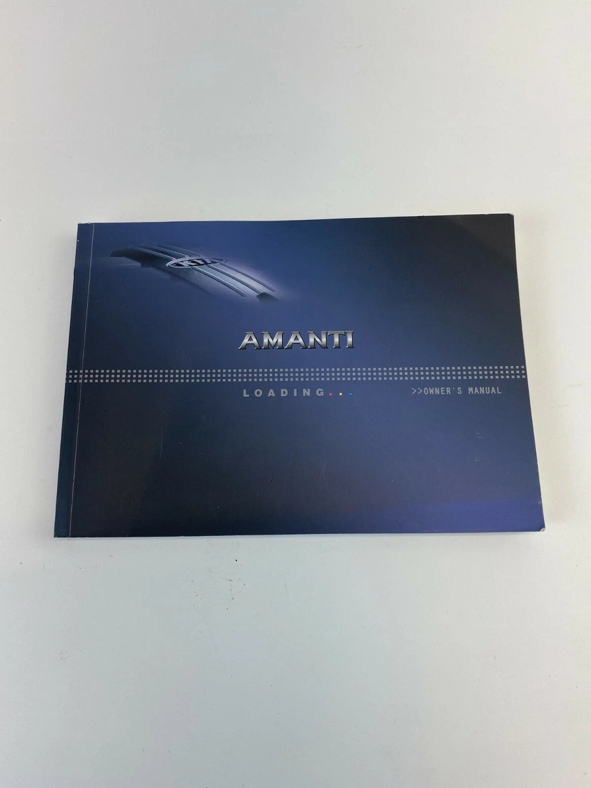 2005 KIA AMANTI 3.5L V6 A/T SEDAN OWNER'S MANUAL WARRANTY GUIDE BOOK W/ CASE OEM