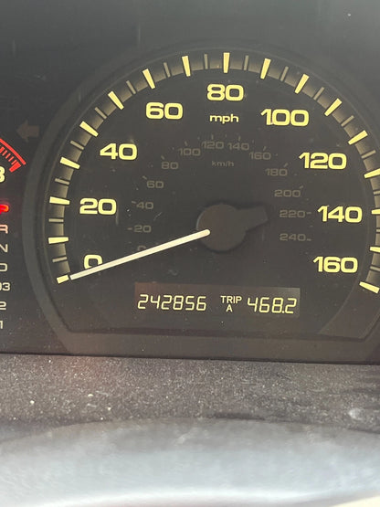 2006 2007 HONDA ACCORD INSTRUMENT CLUSTER SPEEDOMETER 242K MILES 78100-SDB-A240